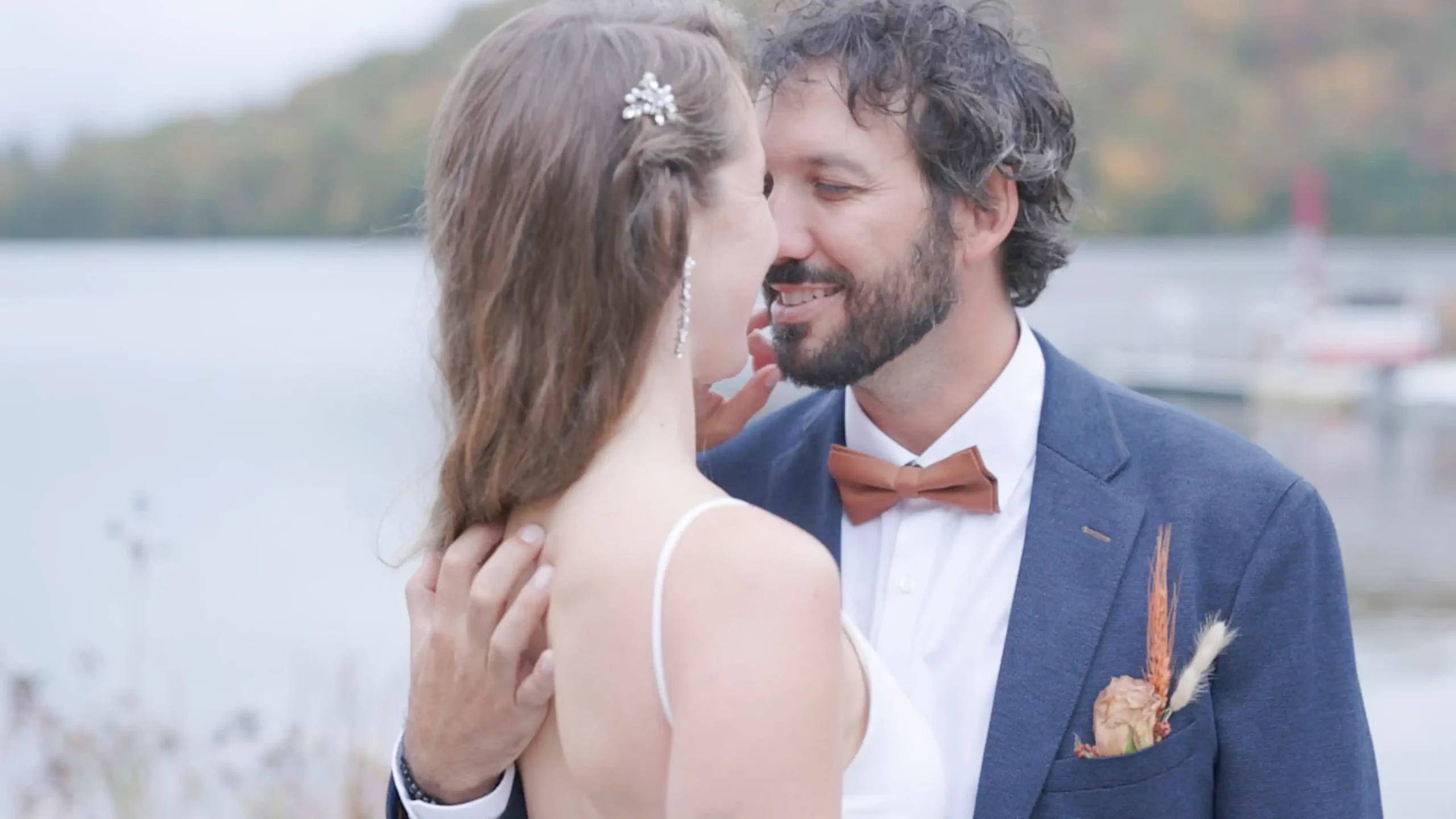 girl working by the pool